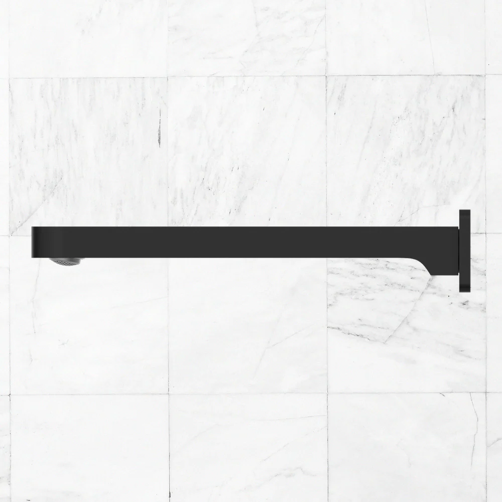 Nero Ecco Bath/Basin Spout Matte Black - Image 2