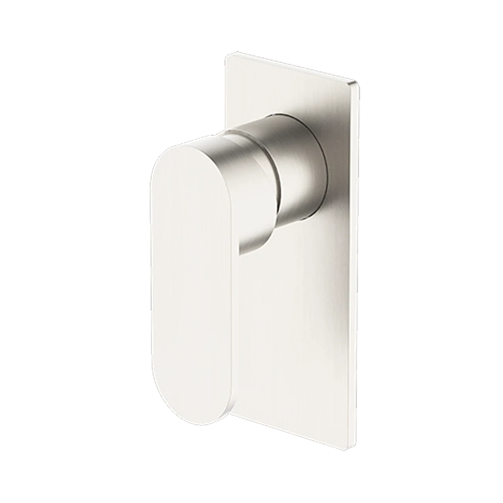 Nero Ecco Shower Mixer Brushed Nickel - Image 3