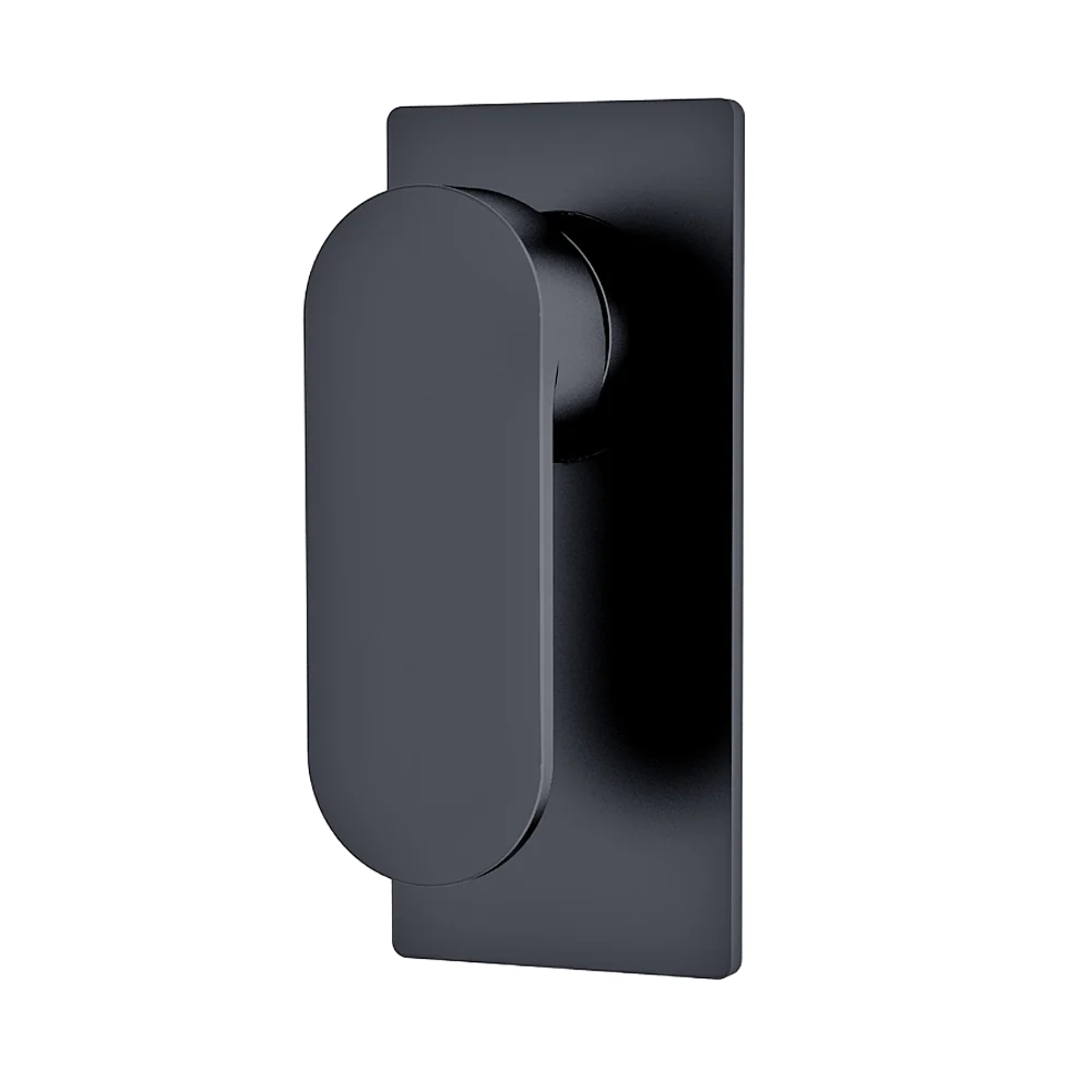 Nero Ecco Shower Mixer Matte Black - Image 3
