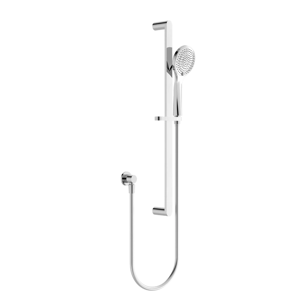Nero Ecco Shower Rail With Air Shower Chrome