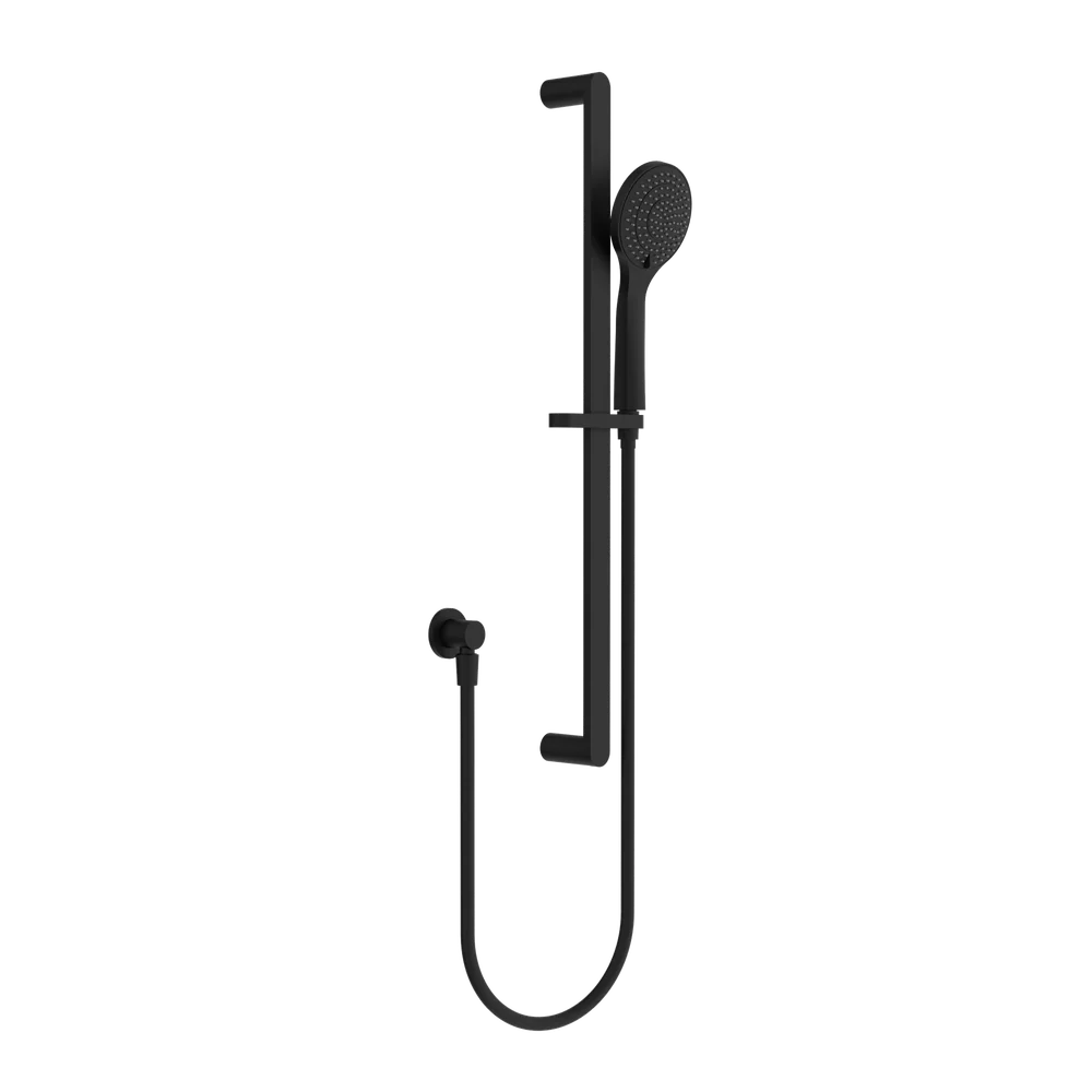Nero Ecco Shower Rail With Air Shower Matte Black - Image 3