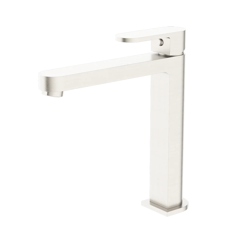 Nero Ecco Tall Basin Mixer Brushed Nickel - Image 4