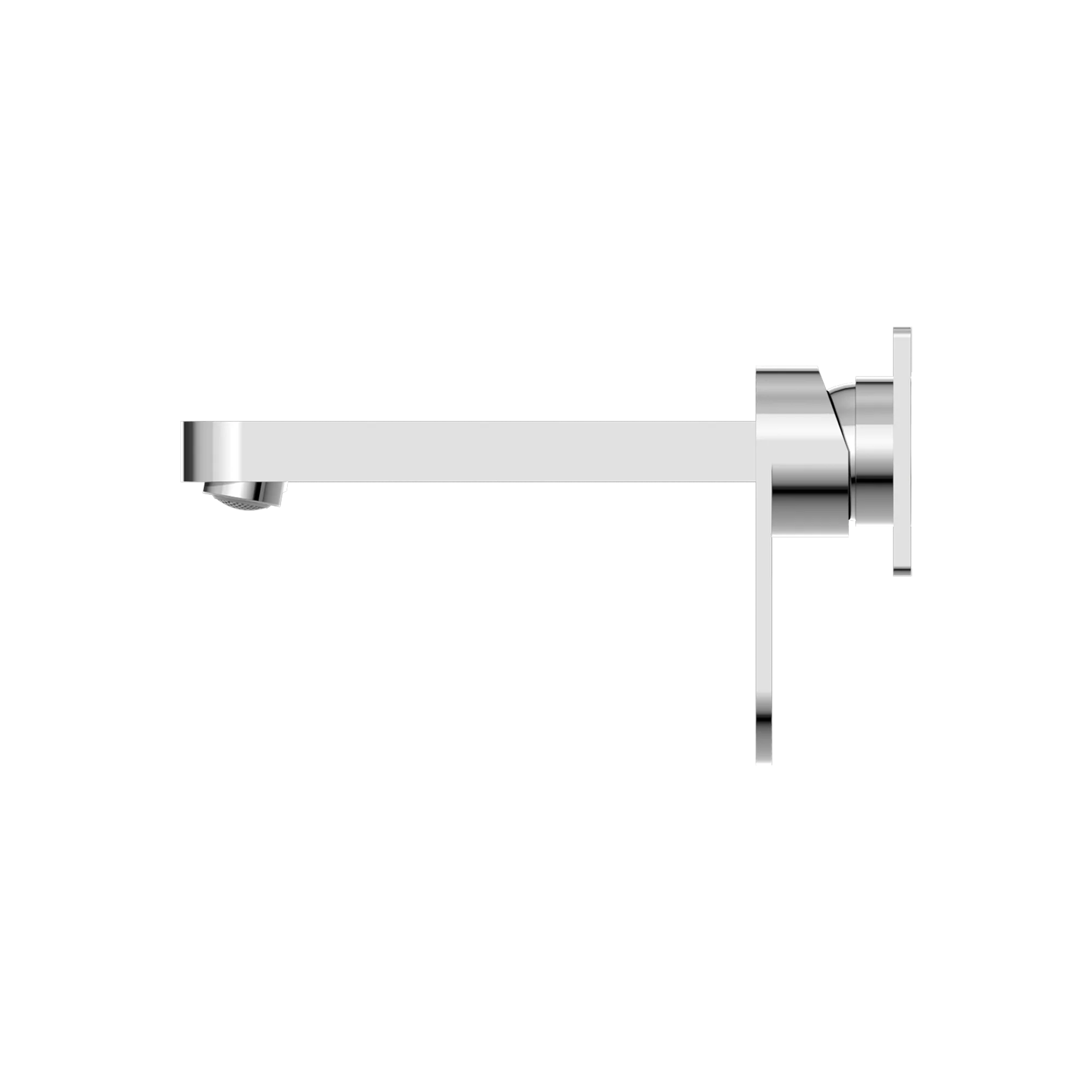 Nero Ecco Wall Basin/Bath Mixer 200mm Chrome - Image 5