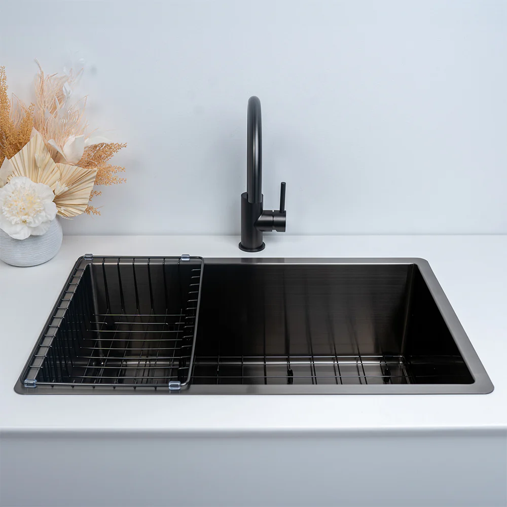 Alma Ellie Gunmetal Dish Rack - Image 4
