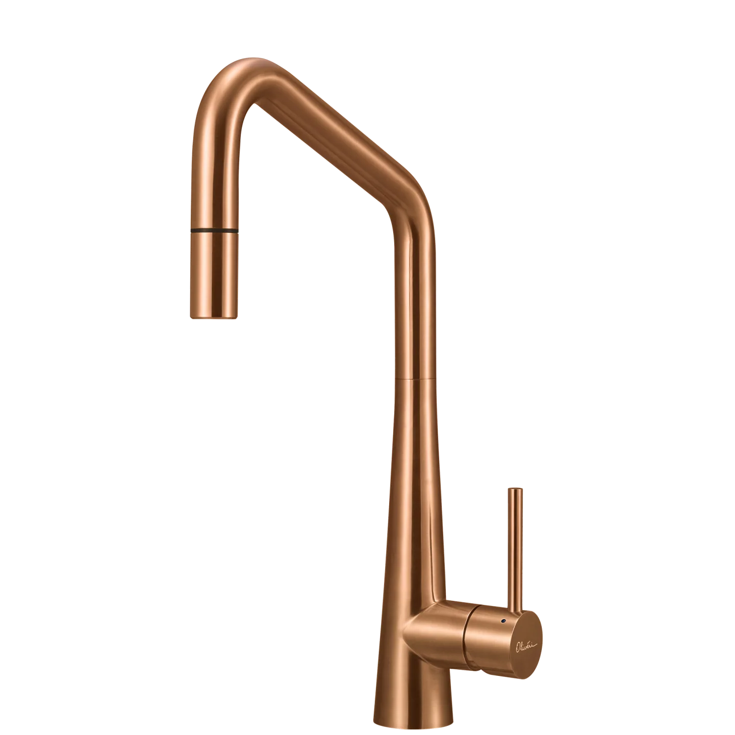 Oliveri Essente 316 Stainless Steel Square Goose Neck Pull Out Mixer Lead Free Copper - Image 3
