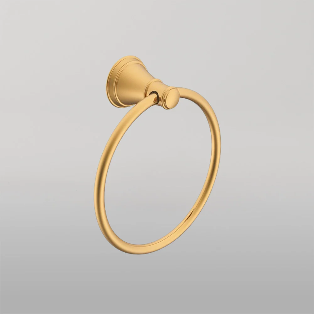 ADP Eternal Hand Towel Ring Brushed Brass - Image 2