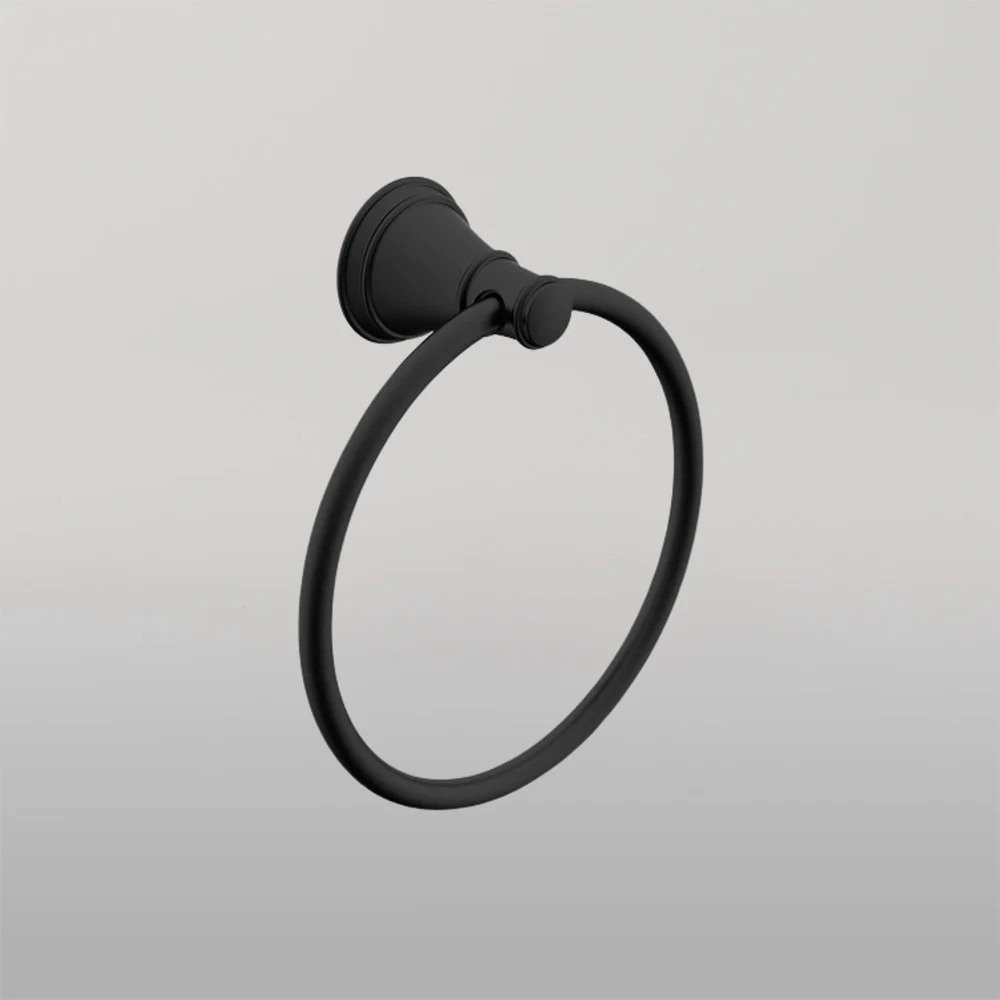 ADP Eternal Hand Towel Ring Matte Black - Image 2