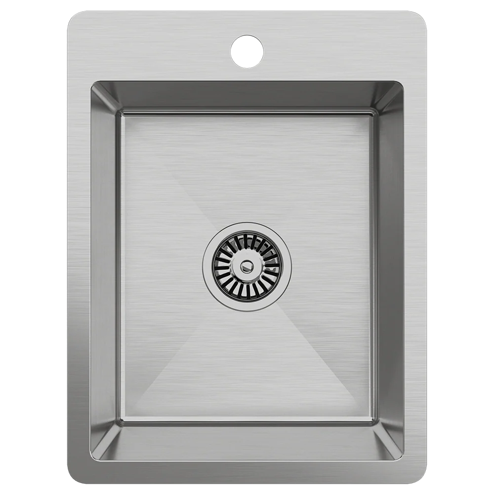 Alma Evelyn 380x500 Single Bowl Tap Landing Sink - Image 3