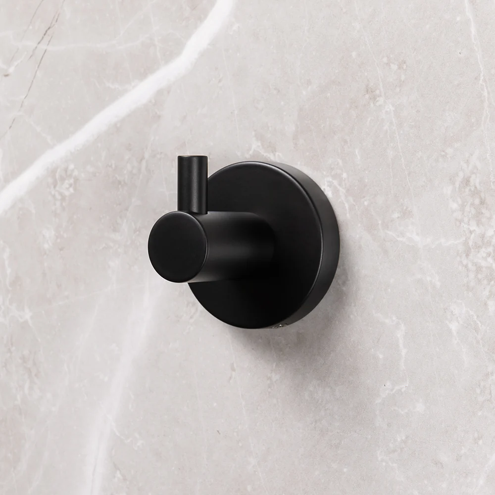 Alma Farina Robe Hook Matte Black - Image 5