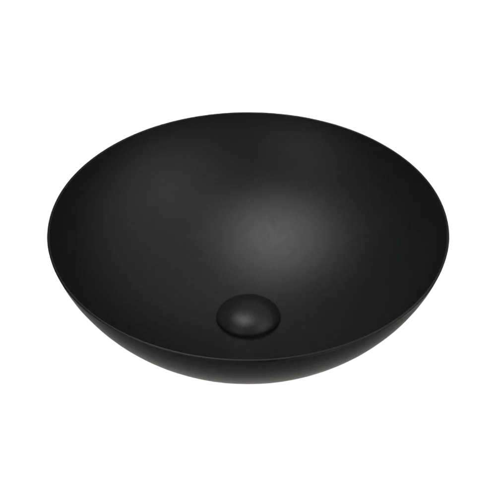 Fienza Aluca Above Counter Basin Matte Black - Image 3