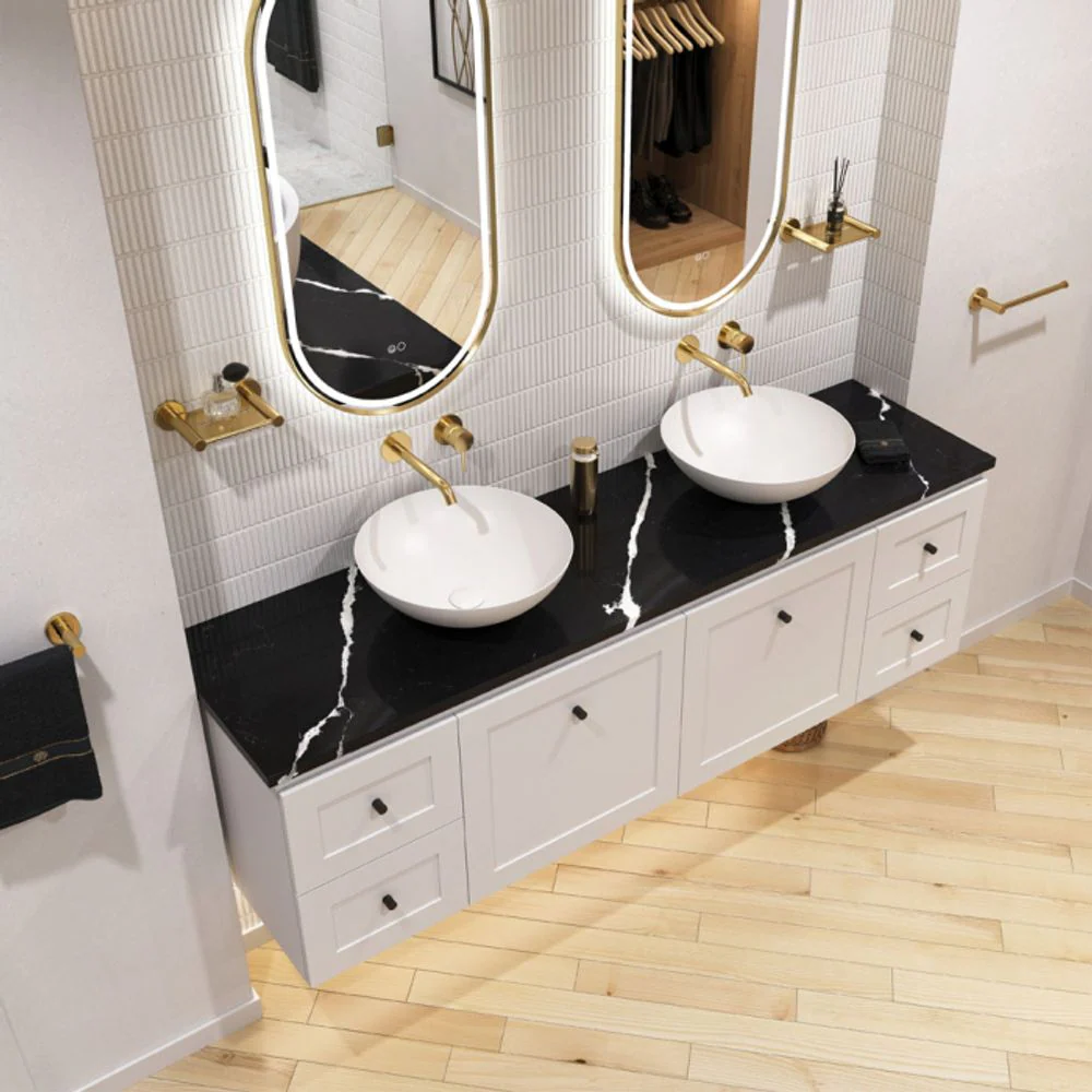 Fienza Aluca Above Counter Basin Matte White - Image 2