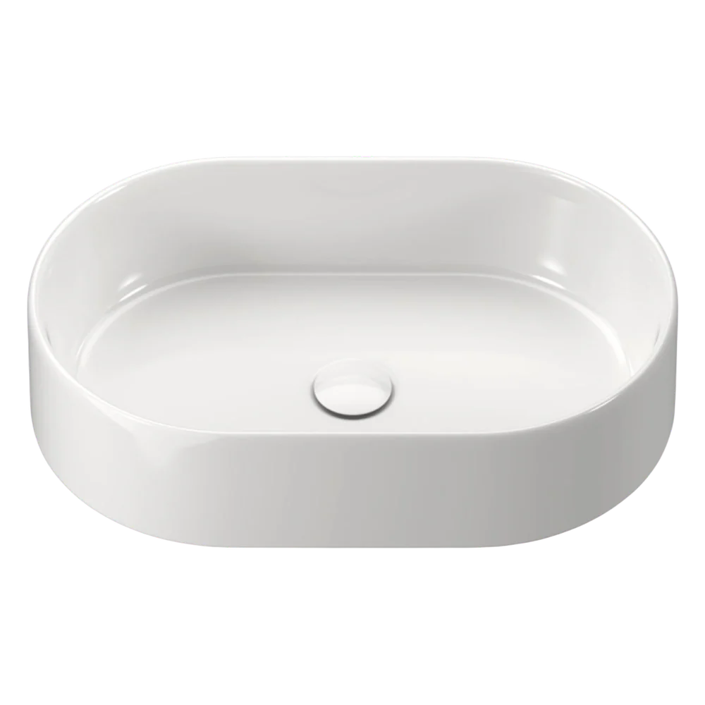 Fienza Aluca Pill Above Counter Basin Gloss White - Image 3