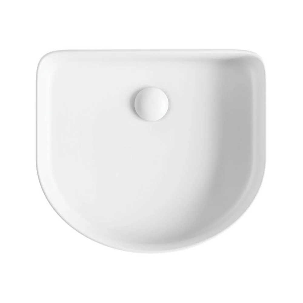 Fienza Eleanor Arch Above Counter Fluted Basin Matte White - Image 5