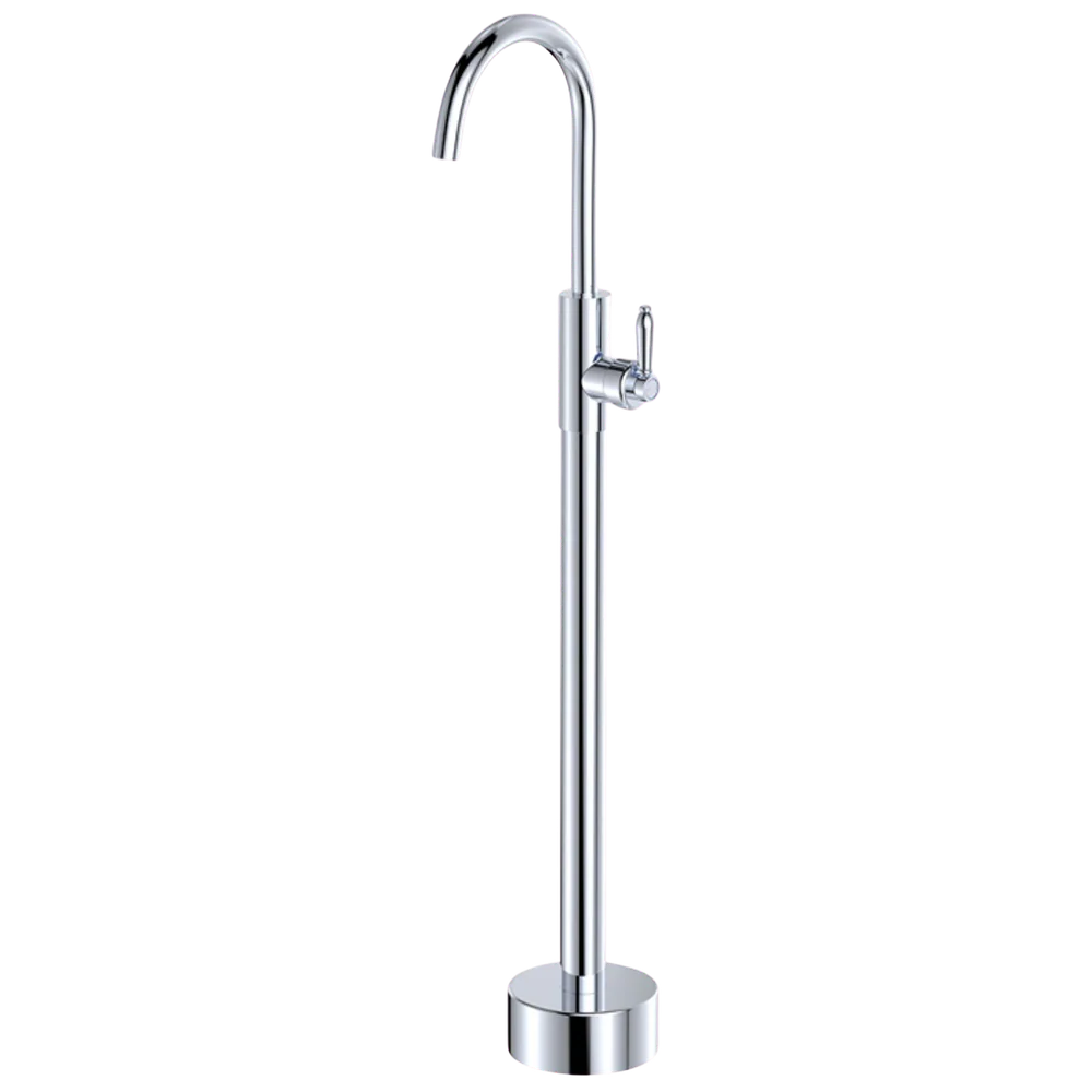 Fienza Eleanor Floor Mounted Basin/Bath Mixer Chrome Lead Free