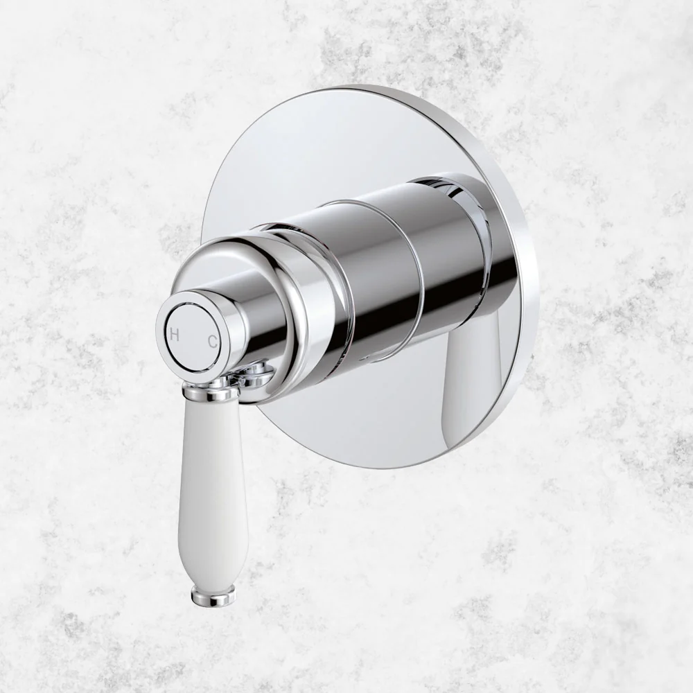 Fienza Eleanor Wall Mixer with Ceramic Handle Polished Chrome Lead Free - Image 2