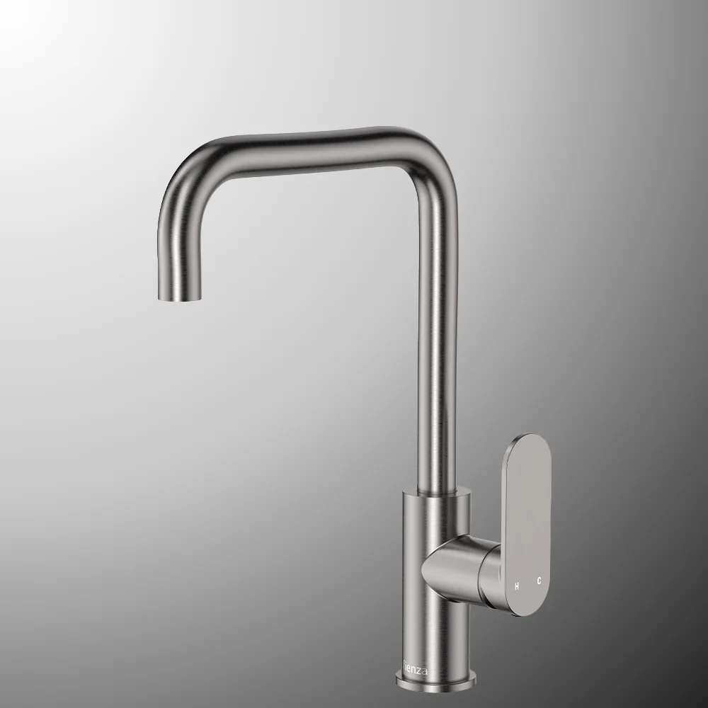 Fienza Empire Slim Sink Mixer Gunmetal - Image 2