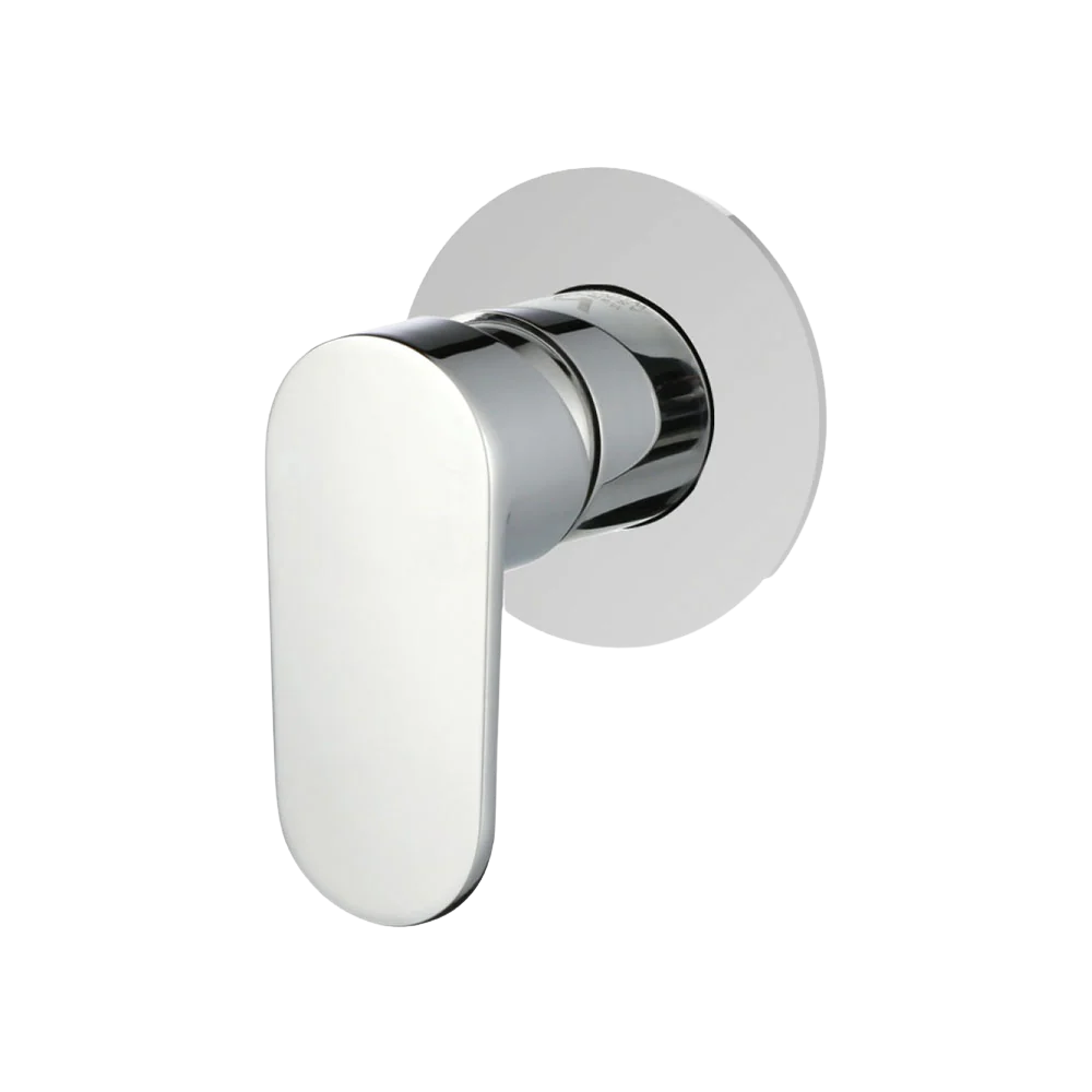 Fienza Empire Wall Mixer Round Plate Chrome