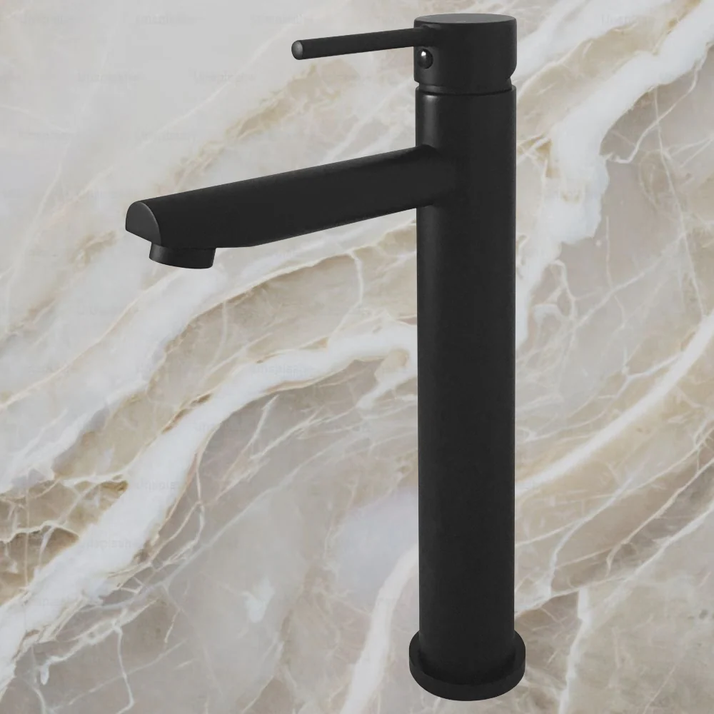 Fienza Hustle Tall Basin Mixer Matte Black - Image 2