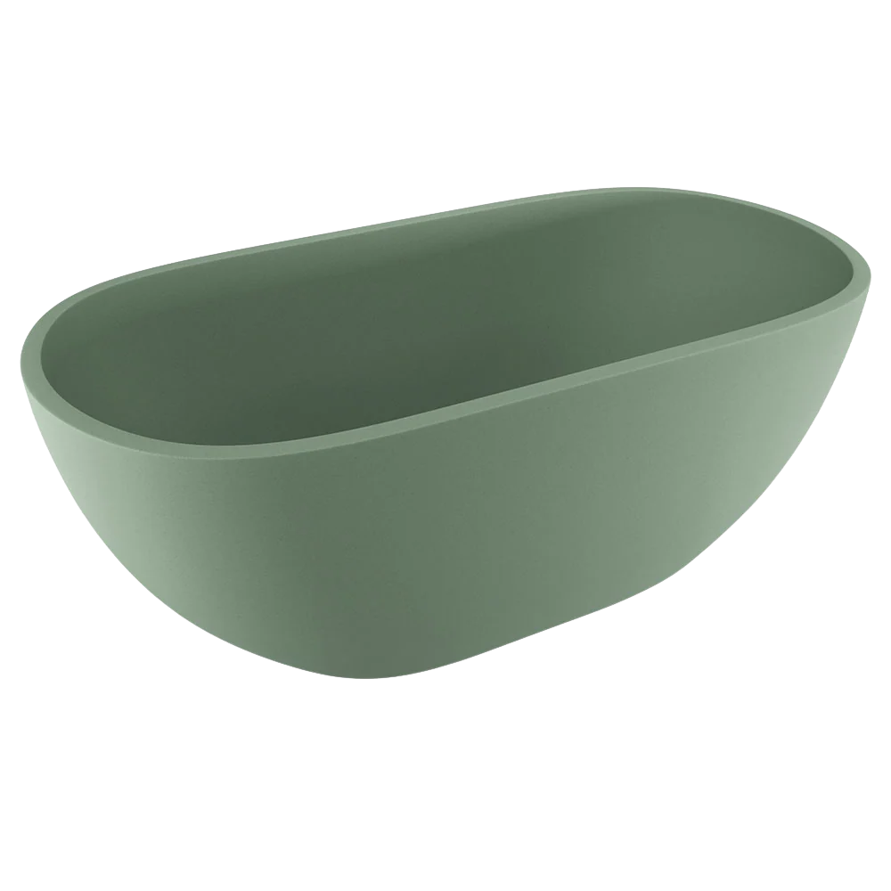 Fienza Jada Concrete Bath Sage - Image 3