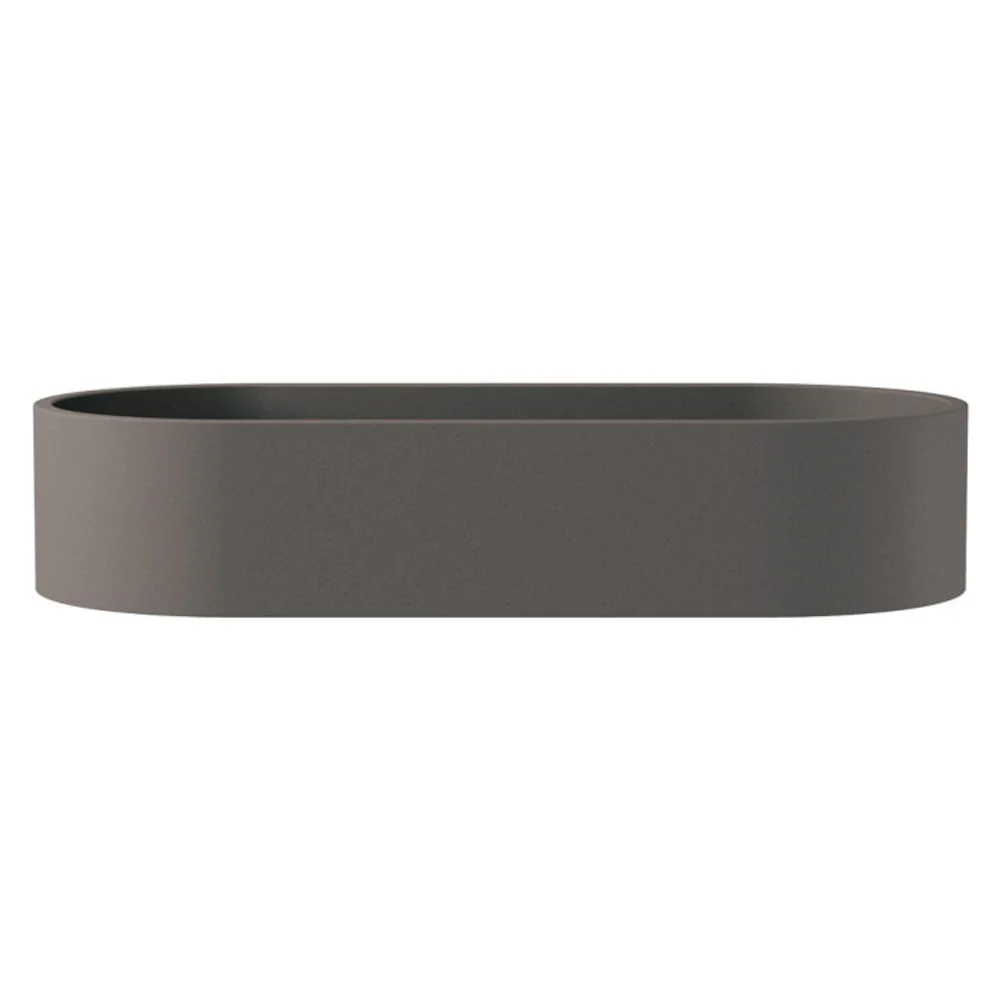 Fienza Jada Pill Concrete Above Counter Basin Warm Grey - Image 6