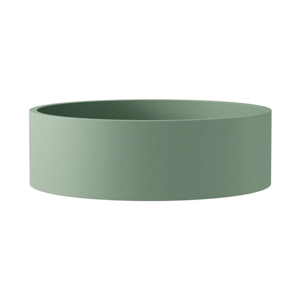 Fienza Jada Round Concrete Above Counter Basin Sage - Image 6