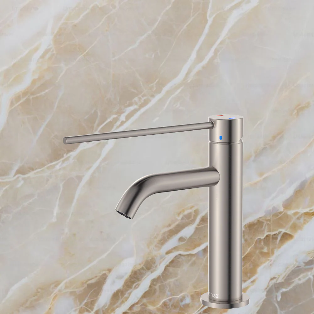 Fienza Kaya Care Basin Mixer Brushed Nickel Lead Free - Image 2