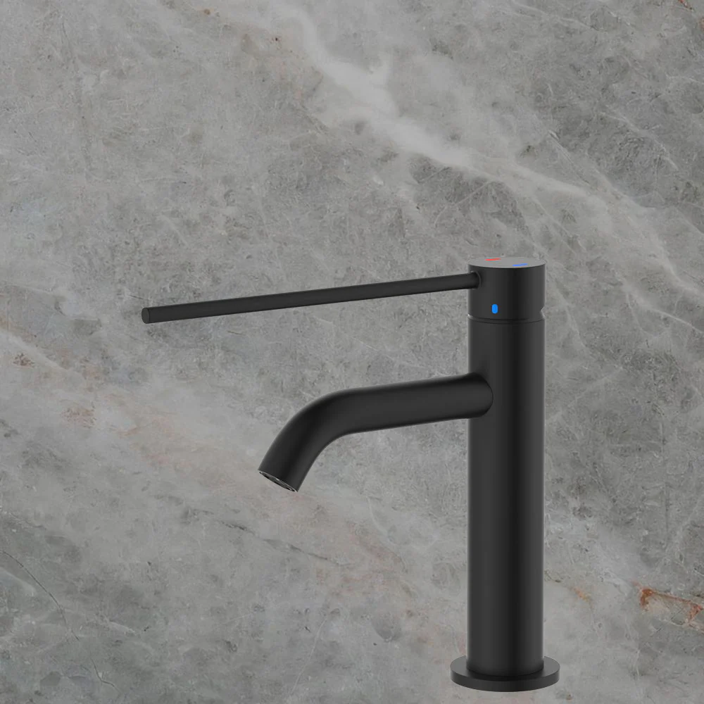 Fienza Kaya Care Basin Mixer Matte Black Lead Free - Image 2
