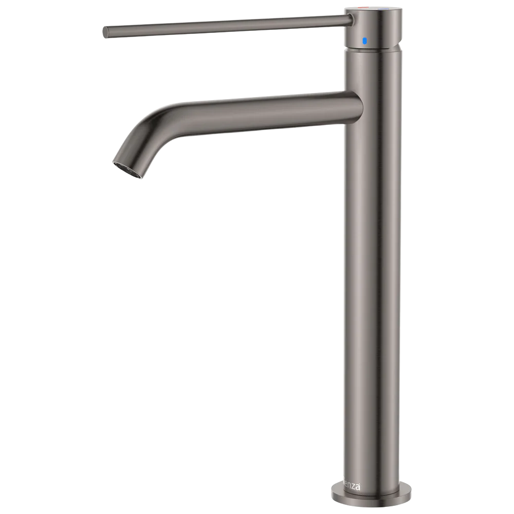 Fienza Kaya Care Tall Basin Mixer Gunmetal Lead Free
