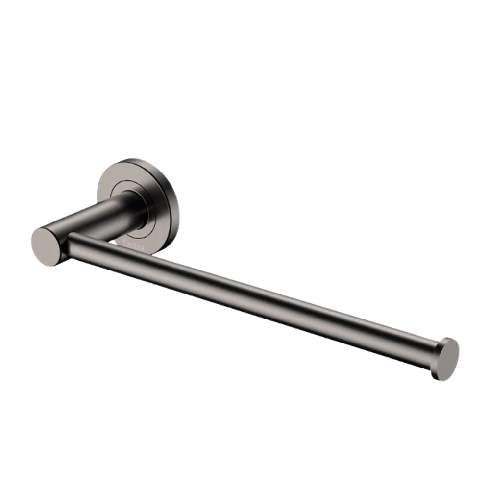 Fienza Kaya Hand Towel Rail / Toilet Roll Holder Gunmetal - Image 3