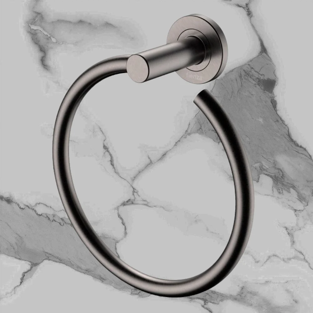 Fienza Kaya Hand Towel Ring Gunmetal - Image 2