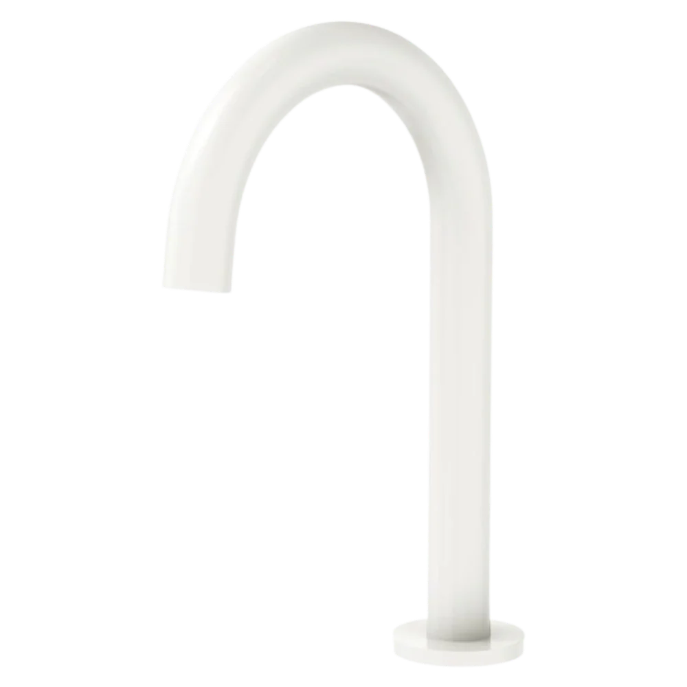 Fienza Kaya Hob-Mounted Basin/Bath Outlet Matte White - Image 3