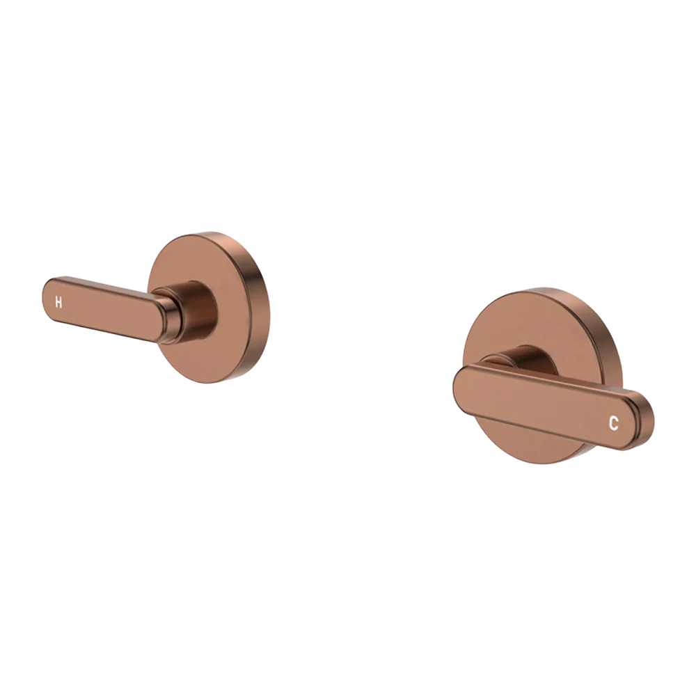 Fienza Kaya Lever Wall Taps Brushed Copper Lead Free - Image 3