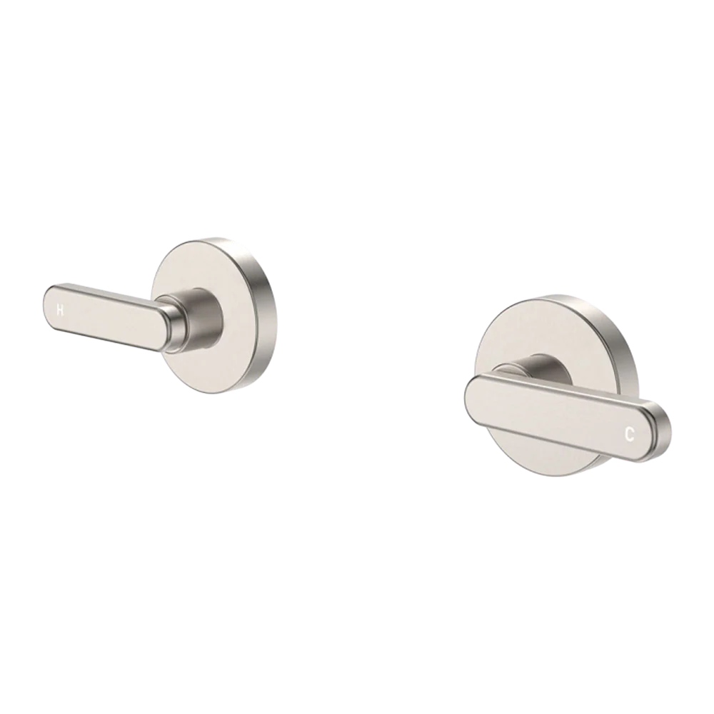 Fienza Kaya Lever Wall Taps Brushed Nickel Lead Free - Image 3