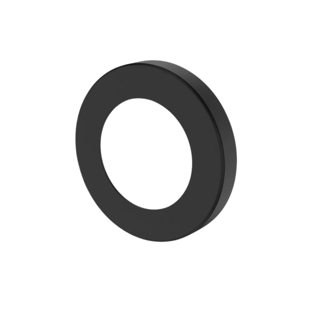 Fienza Kaya Round Cover Plate Matte Black - Image 3