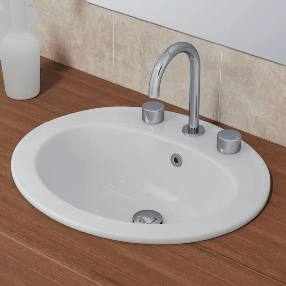 Fienza Kaya Round Hob Set Round Taps Chrome Lead Free - Image 2