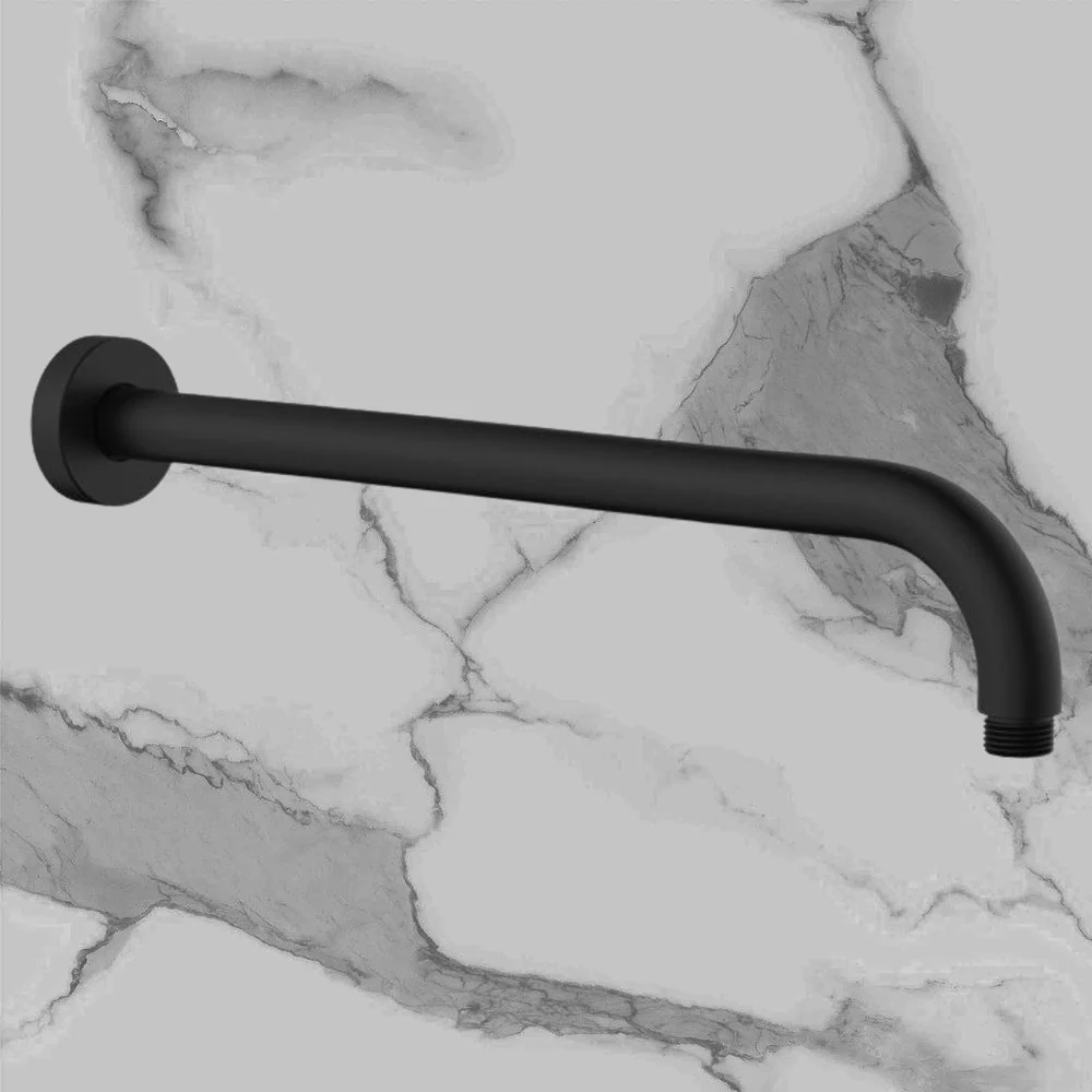 Fienza Kaya Shower Arm Matte Black - Image 2