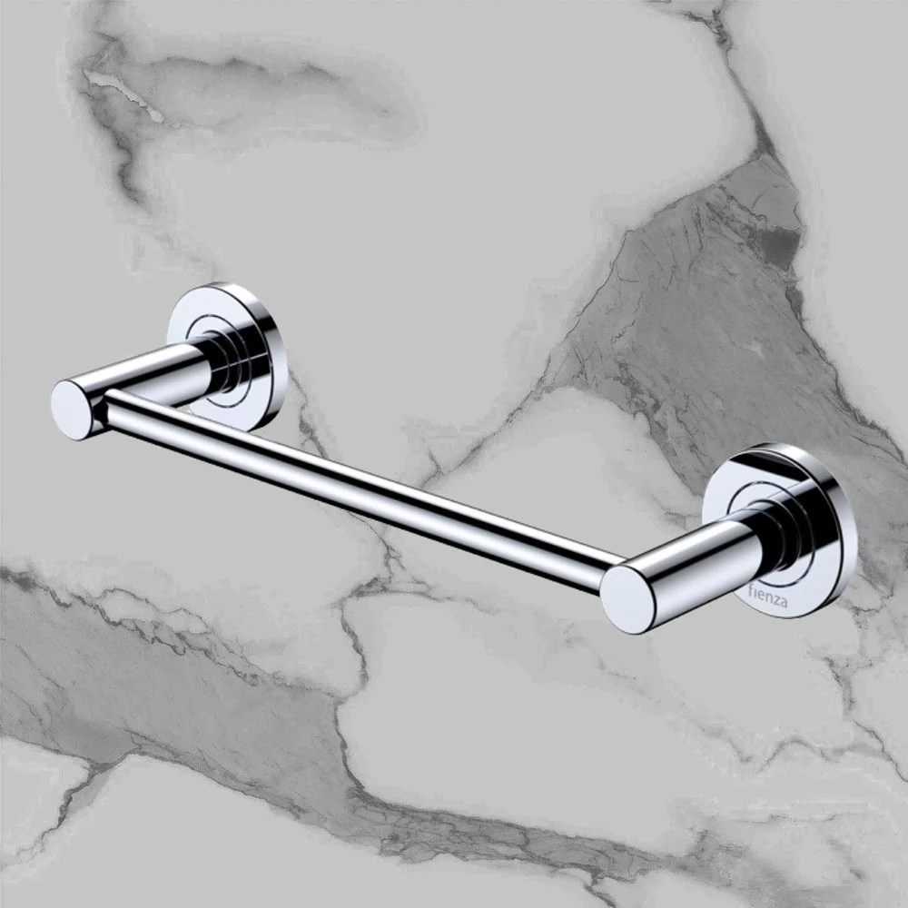 Fienza Kaya Single Towel Rail 300mm Chrome - Image 2