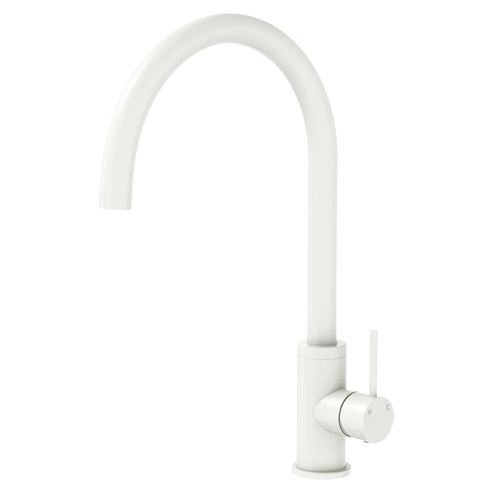 Fienza Kaya Sink Mixer Matte White Lead Free - Image 3