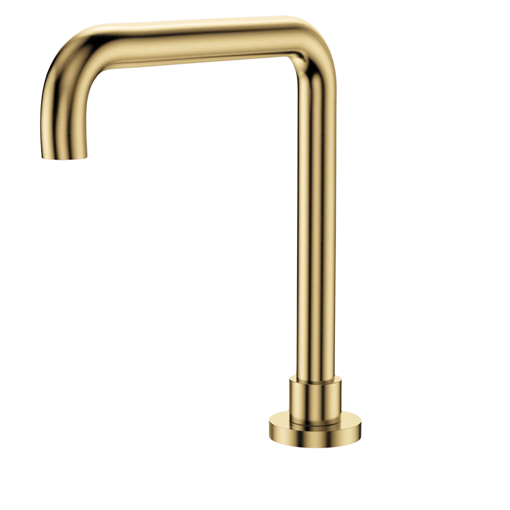 Fienza Kaya Squareline Hob Outlet Urban Brass Lead Free - Image 3