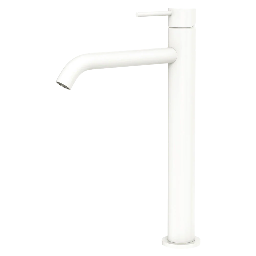 Fienza Kaya Tall Basin Mixer Matte White - Image 3