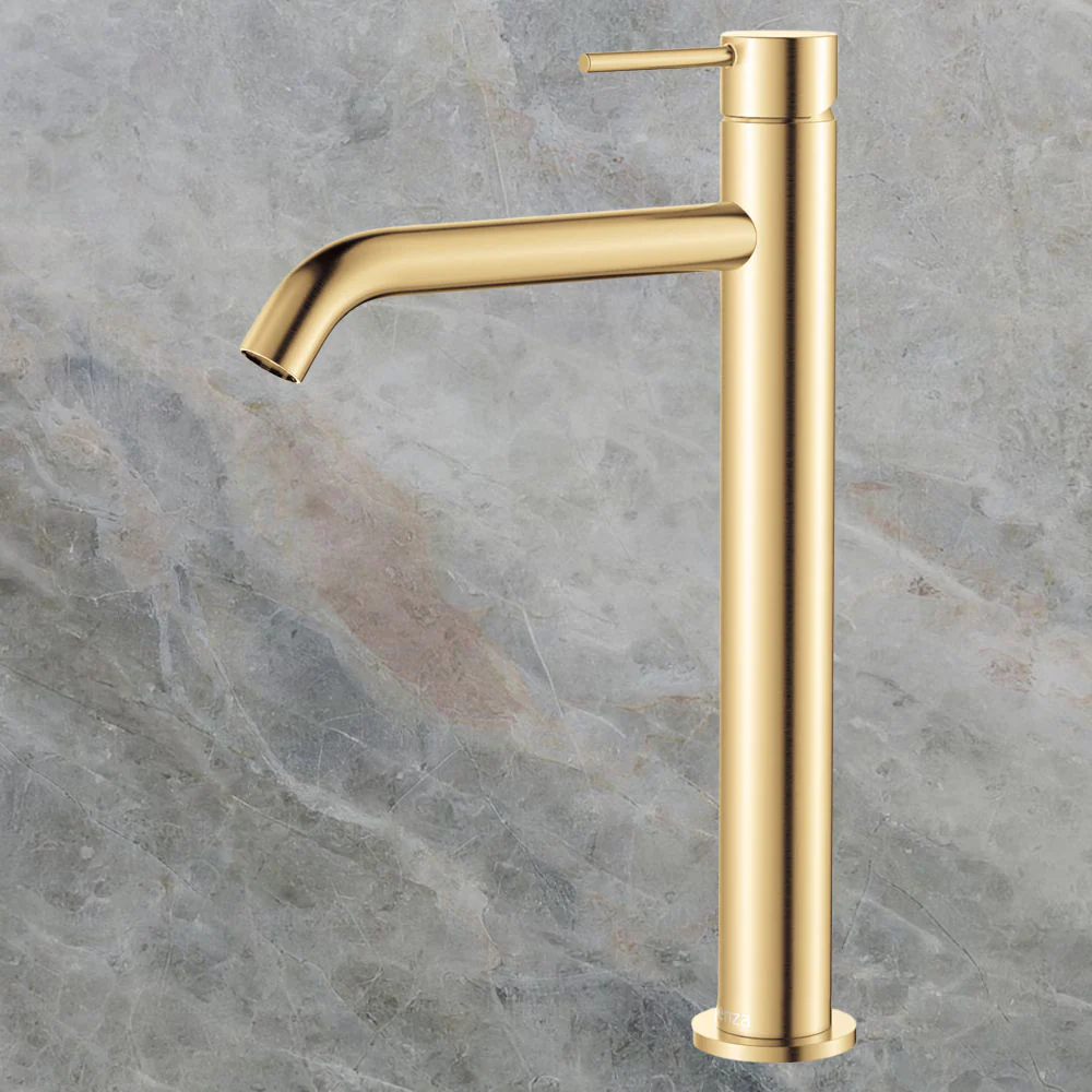 Fienza Kaya Tall Basin Mixer Urban Brass Lead Free - Image 2