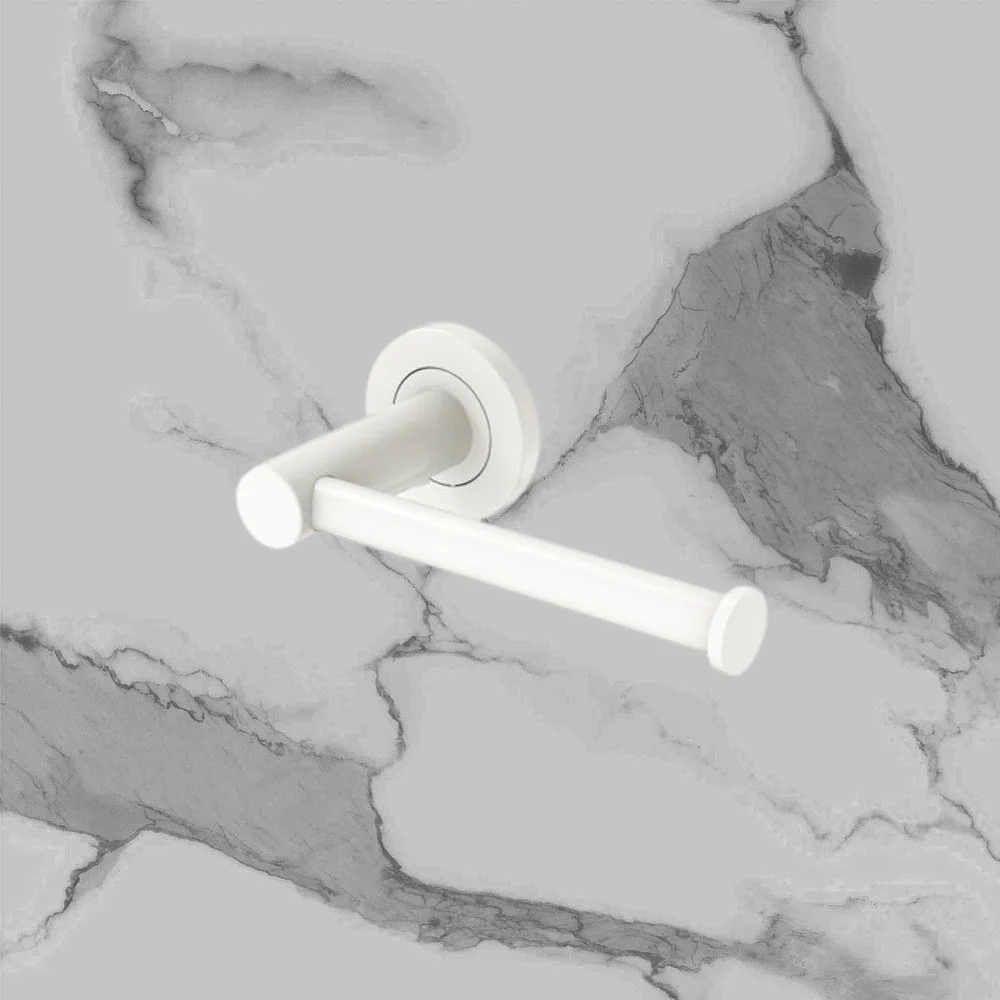 Fienza Kaya Toilet Roll Holder Matte White - Image 2