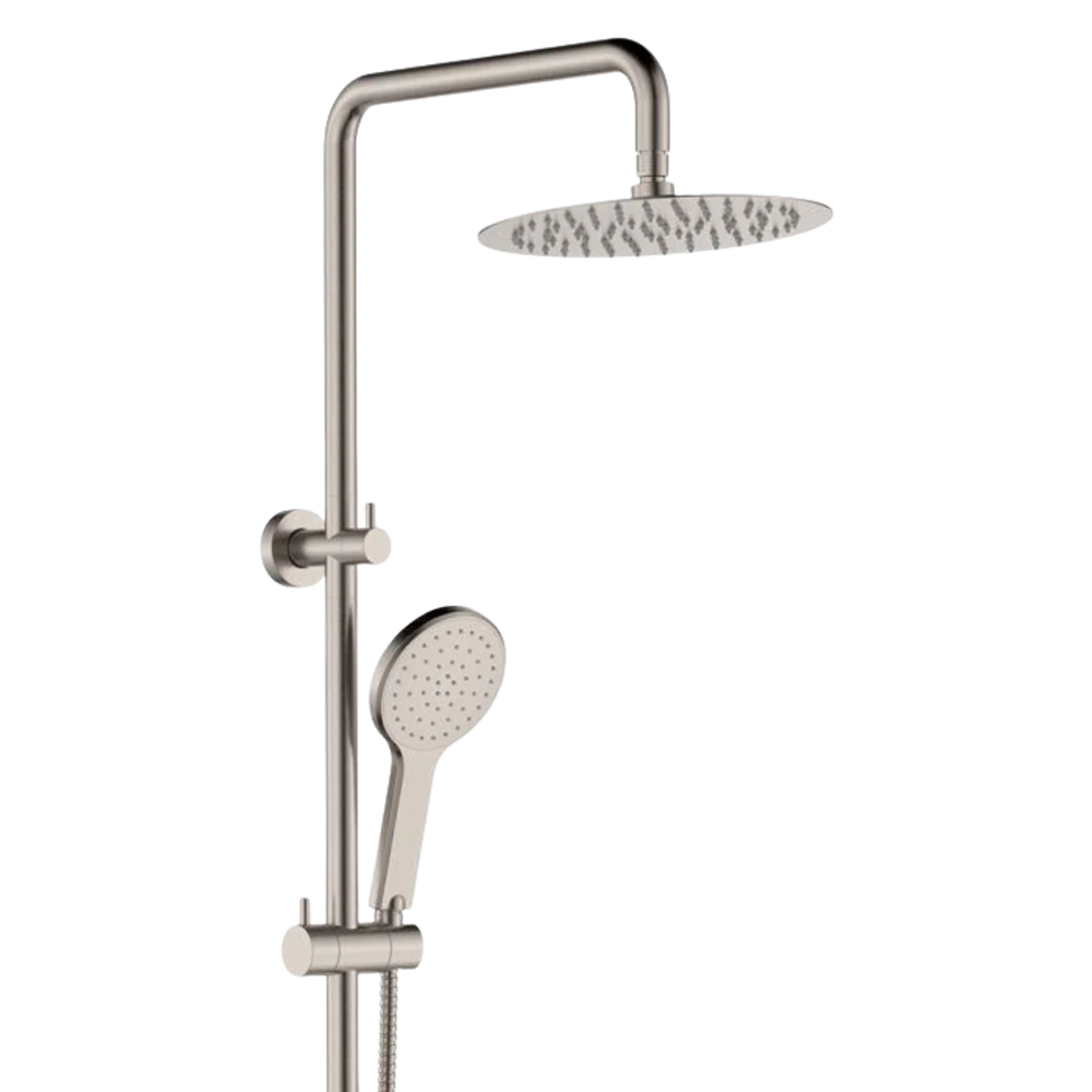 Fienza Kaya Twin Shower Brushed Nickel - Image 3