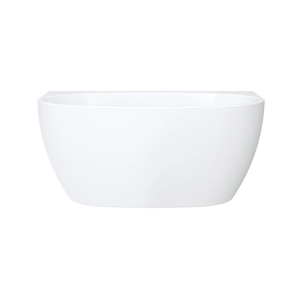 Fienza Keeto 1300mm Back To Wall Acrylic Bath Gloss White - Image 6