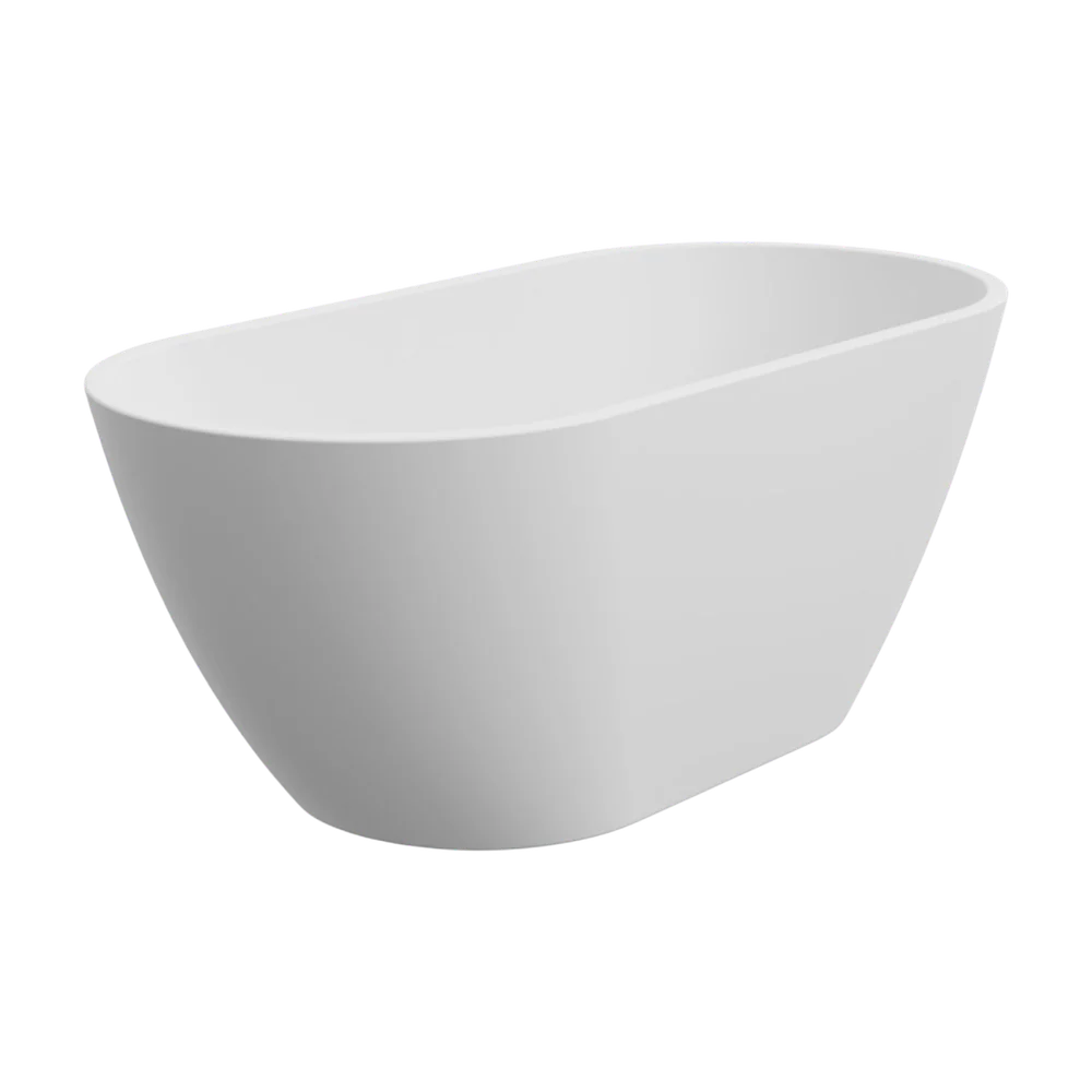 Fienza Koko 1500mm Freestanding Acrylic Bath Matte White - Image 3