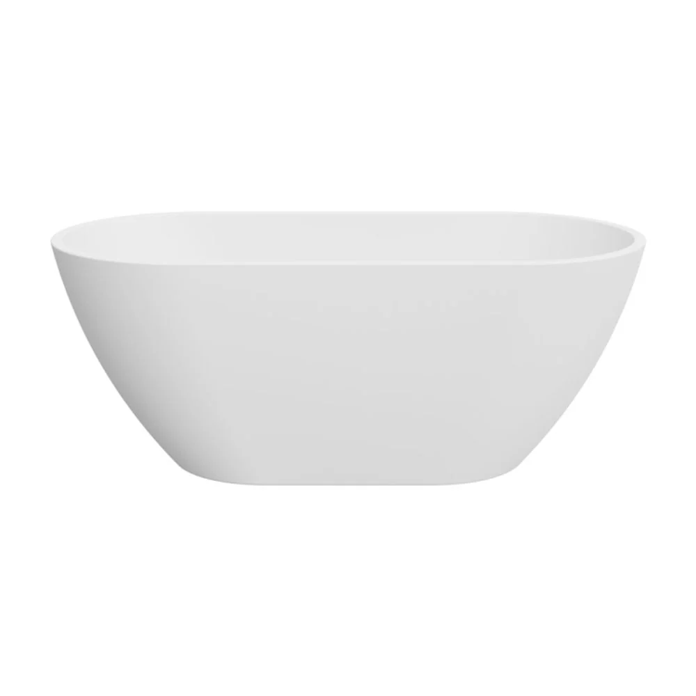 Fienza Koko 1500mm Freestanding Acrylic Bath Matte White - Image 5