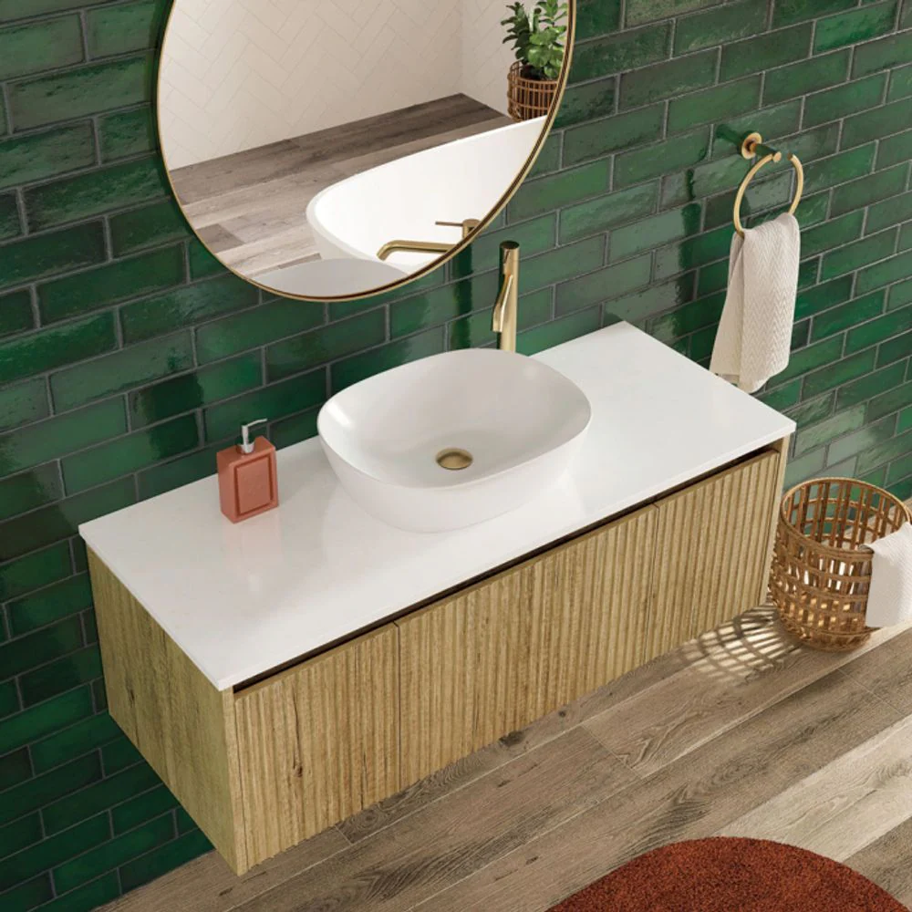 Fienza Koko 465mm Above Counter Basin Matte White - Image 5