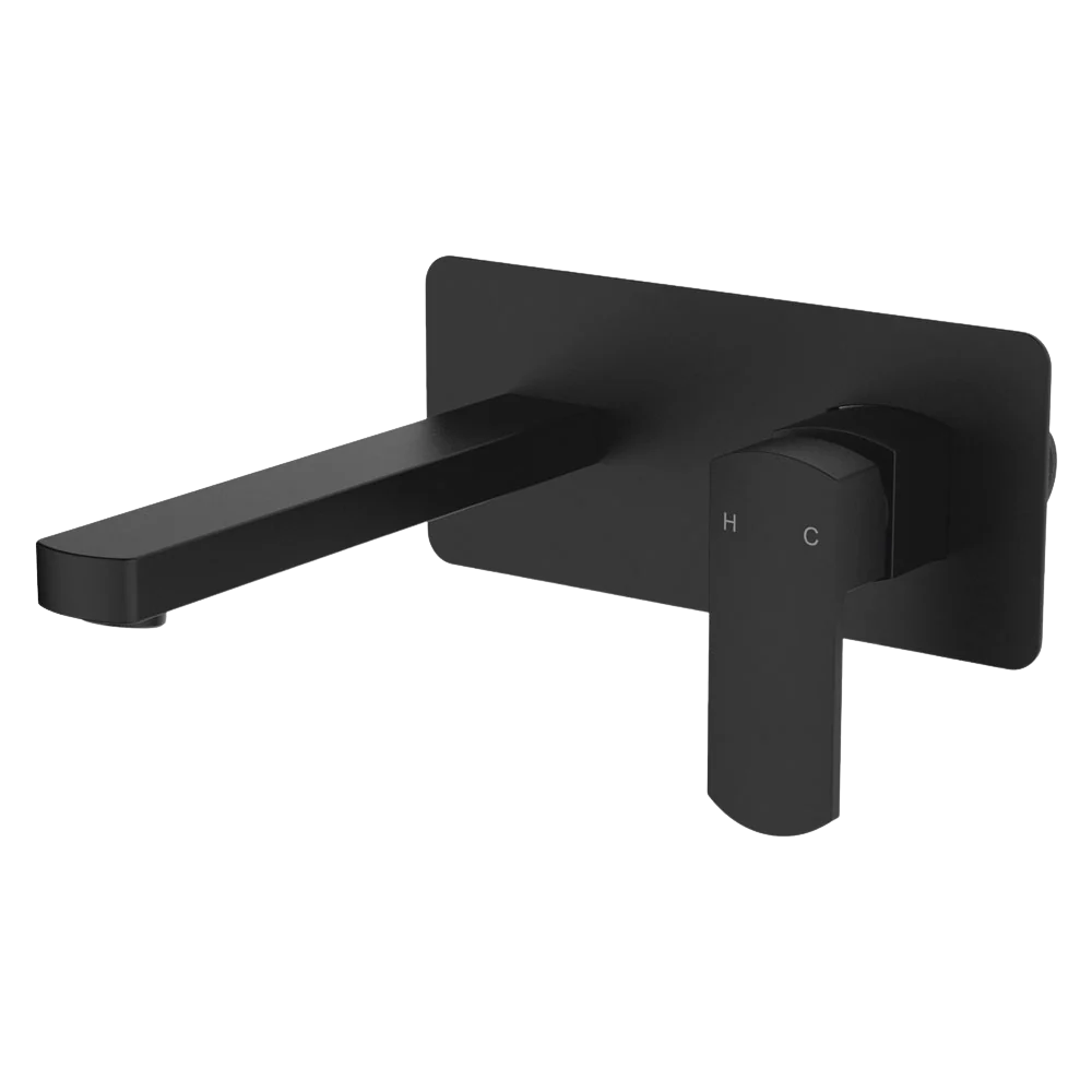 Fienza Koko Basin Wall Mixer Set Matte Black Lead Free - Image 3