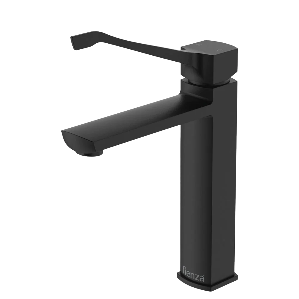 Fienza Koko Care Medium Basin Mixer Matte Black - Image 3