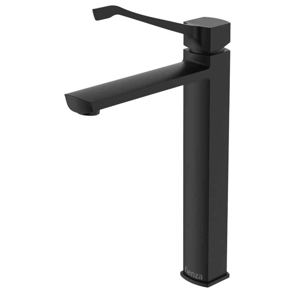 Fienza Koko Care Tall Basin Mixer Matte Black - Image 3